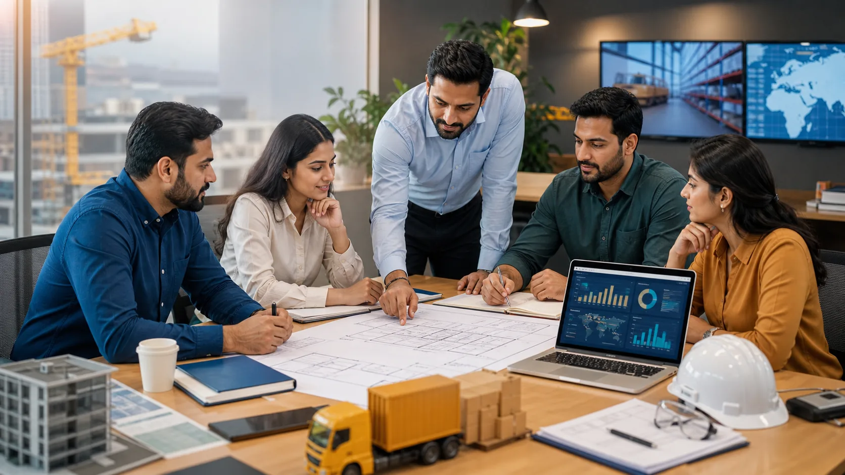 Panchaveda team planning business operations